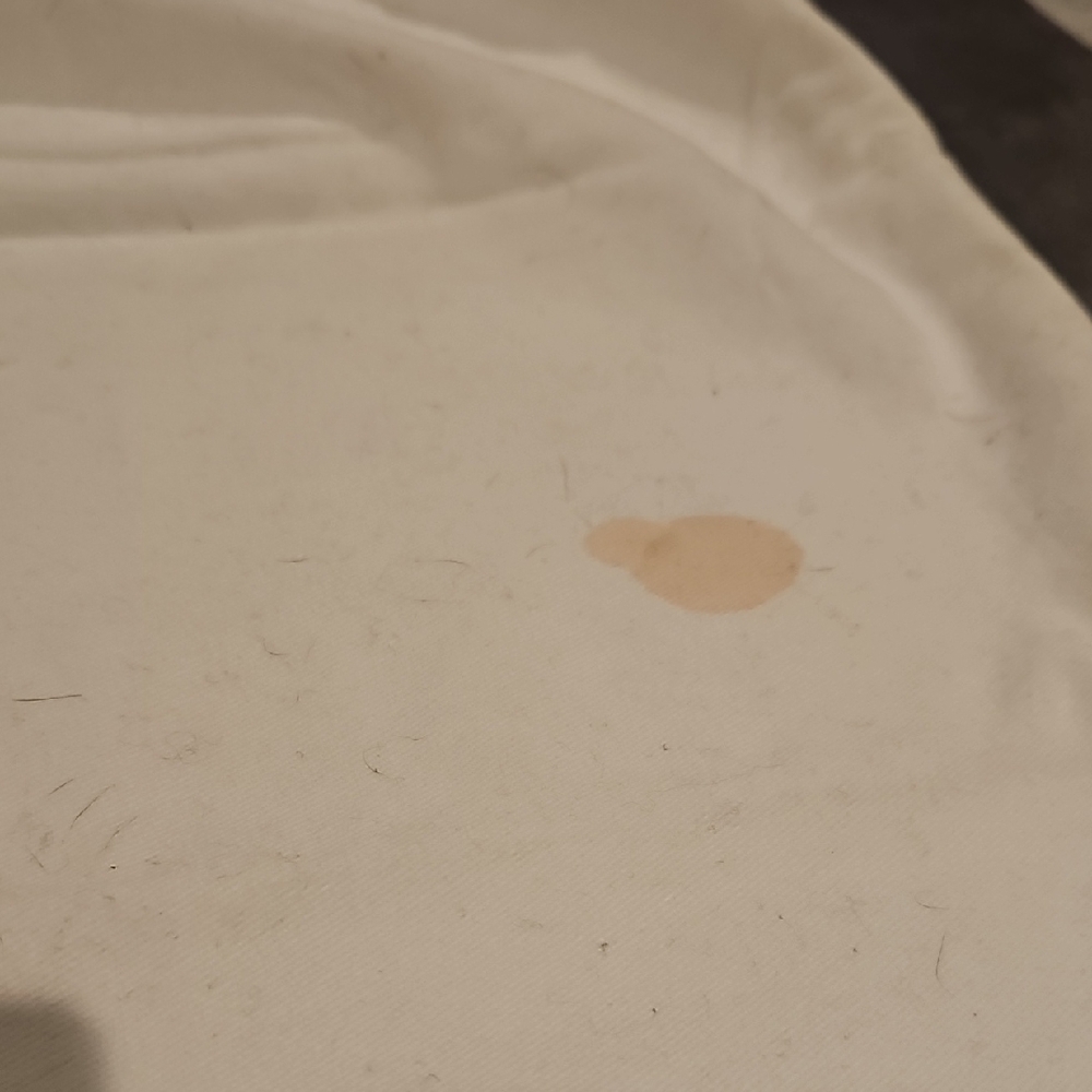 MCM Ivory Dust Bag with Black Logo - Picture 2 of 4